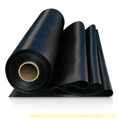 Aging Resistance EPDM Rubber Sheet With Black , White , Red , Grey Color