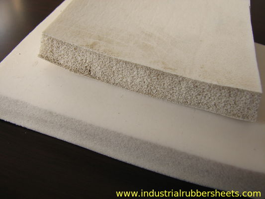 Heat Resistant Silicone Sponge Rubber Sheet with Double Impression Fabric Surface and Customizable Size for Ironing Table