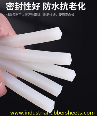 Food Grade Silicone Stripe 3mm x 10mm, -60°C to 200°C, UL 94 V-0