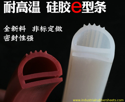 Красная просвечивающая экструзия труб силикона для уплотнения промышленного