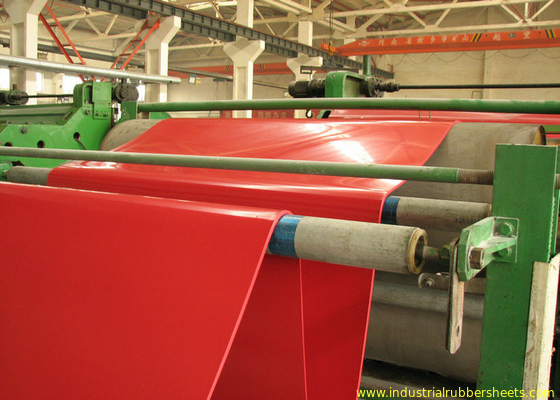 Красный промышленный лист резины камеди для подкладки тележки, подкладки питьевой воды