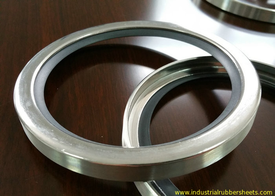 PTFE SS Shaft Oil Seal Single Double Lips 40m/s Speed
