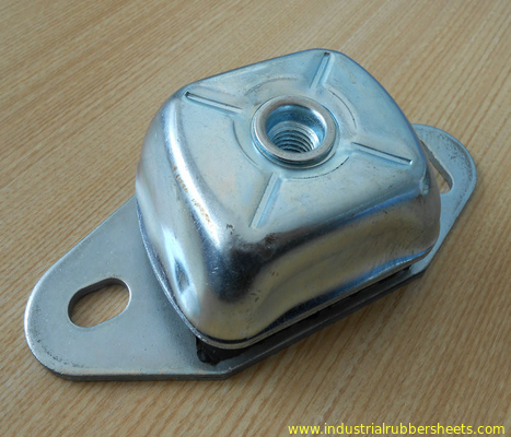 Smooth Surface Marine Rubber Shock Mounts with 40-80 Shore A Hardness and -40°C to +120°C Working Temperature
