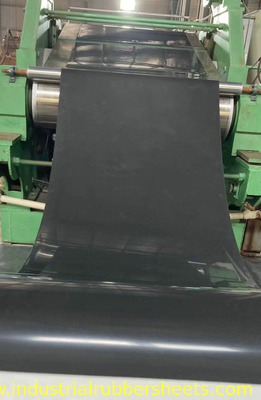 лист ширины 1м-2м высокотемпературный резиновый огнезамедлительный для промышленного применения