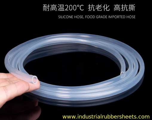 Штранг-прессование силиконовой трубки внутреннего диаметра 3 мм Диапазон температур от -60°C до +250°C Промышленное использование