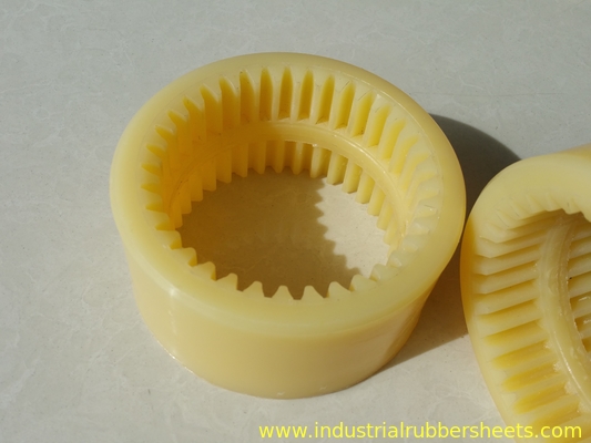 Стандартный размер желтого полиуретанового сцепления для промышленного использования