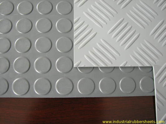 1 - лист круглой кнопки ширины 1.5м промышленный резиновый, лист настила Анти--выскальзывания резиновый