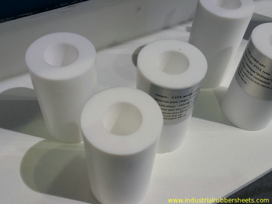 Industrial Grade Moulded PTFE Tube and Pipe with 100% Virgin PTFE Material and Food Grade Certification