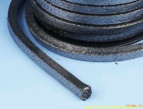 Черный цвет PTFE/PTFE пакуя заполненный графит для промышленного уплотнения, ³ плотности 1.4g/cm
