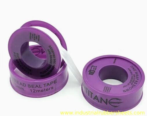 Противоположная лента из ПТФЕ белая, прочность на растяжение 8 МПа, подходящая для механического уплотнения