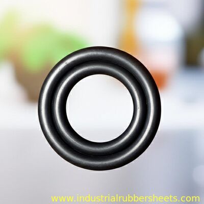 Black NBR O Ring Silicone Rubber Washer with 8-12Mpa Tensile Strength for Industrial Seal