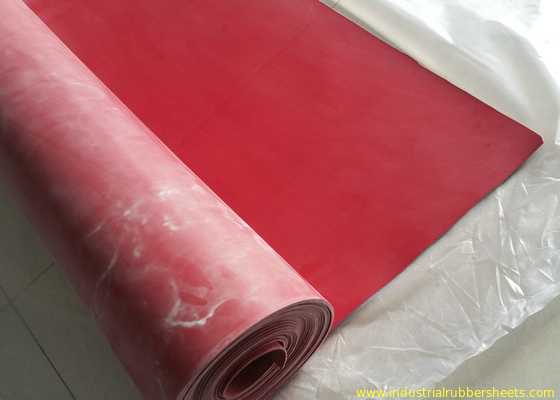 Красный лист листа природного каучука/резины камеди для подкладки питьевой воды подкладки тележки