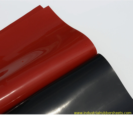 Красный, черный лист силикона, силикон Rolls определил размер 1-10mm x 1.2m x 10m