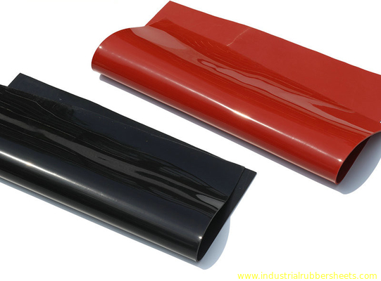 Красный, черный лист силикона, силикон Rolls определил размер 1-10mm x 1.2m x 10m