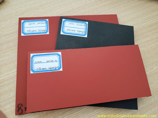 Silicone Sponge Sheet 1.5-50mm Thick for Heat Insulation -60°C to 260°C