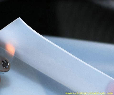 Крен лист силиконовой резины 0.1-1.0mm x 0.3-0.5m x 50m слипчивый подпертый теплостойкий