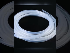 подгонянный надутый заплетенный шланг силикона, экструзия труб силикона