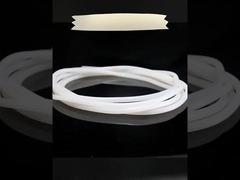 Красный прозрачный силиконовый экструзион, силиконовый профиль для уплотнения