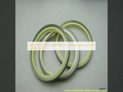 Белый ПУ или черный подгонянный размер шайб силиконовой резины НБР