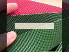 1 курсируйте зеленый материал конвейерной ленты Pvc промышленный для делать табака