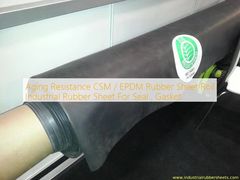 Износостойкий лист из резины CSM / EPDM, промышленный резиновый лист для уплотнений, прокладок