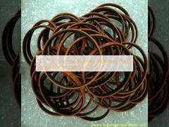 Силиконовые шайбы из силиконовой резины TC / SC, уплотнительные кольца из полиуретана для промышленных масляных уплотнений