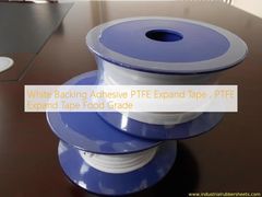 Белая клейкая подложка из расширенного PTFE, Расширенная PTFE лента пищевого класса
