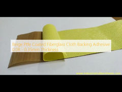 Бежевый ПТФЕ покрытый стекловолокнистой тканью Поддерживающий клей 0,08 - 0,35 мм Толщина