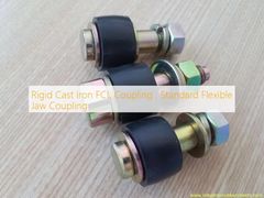 Жесткая чугунная муфта FCL, Стандартная гибкая кулачковая муфта