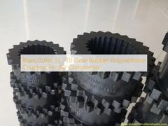 Черный цвет 3J - 11J Редукторная резиновая полиуретановая сцепка для воздушного компрессора