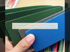 Поставки с индивидуальным PVC конвейерным ремнем и минимальным диаметром колеса 10-180 мм