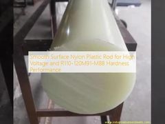 Гладкий поверхностный нейлоновый пластиковый стержень для высокого напряжения и твердости R110-120M91-M88