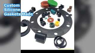 Силиконовые шайбы и прокладки на заказ