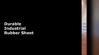 Промышленный резиновый лист 0,5-100 мм, устойчивый к озону