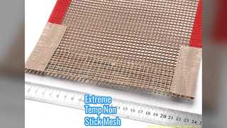 Ремень из сетки из ПТФЭ, высокотемпературный, с антипригарным покрытием, промышленный