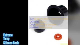 Силиконовые уплотнения Virgin, высокотемпературные машинные прокладки