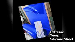 Лист силиконовой резины для экстремальных температур | 0,2 мм-50 мм