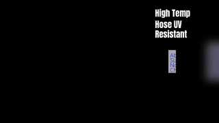 Высокотемпературный шланг 1 мм x 2 мм, 100 м, устойчивый к ультрафиолетовому излучению