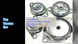 Прочные черные резиновые амортизаторы, амортизирующие вибрацию