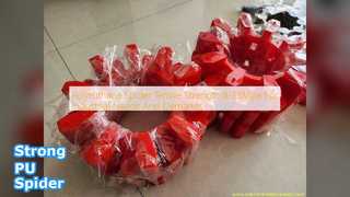 PU Spider Прочность 8-55Mpa Промышленная резина