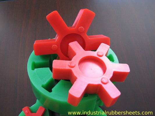 L Type Polyurethane Coupling with Taper Bore Universal Series 80-98 Shore A Hardness and 650% Elongation