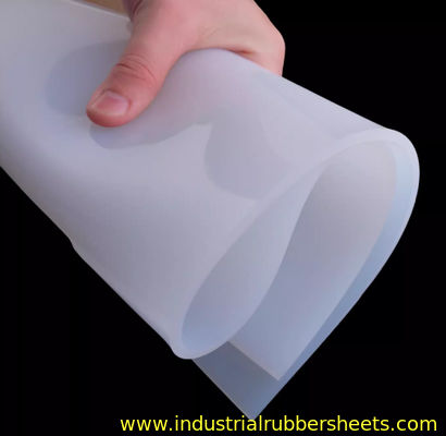 High Temperature Resistant Transparent Silicone Rubber Sheet with Custom Size for Gasket Making and Thermal Shielding