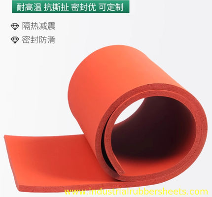 Industrial Grade Aging Resistant Silicone Foam Sheet with Close Cell Structure