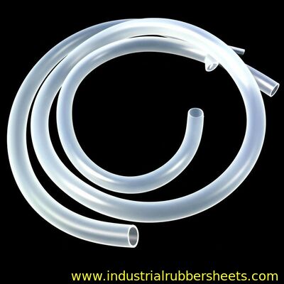 Customized Size Polyester Braid Reinforced Silicone Tube Extrusion with High Temperature Resistance