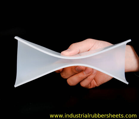 Silicone Rubber Sheet Blue Color Sand Surface Suitable for Durable Gaskets Seals and Protective Components
