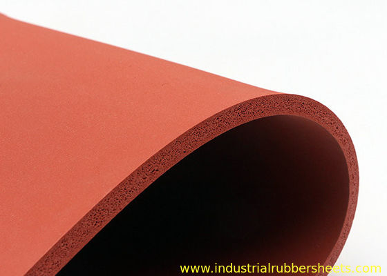 Close Cell 100psi 10-40 Shore A Silicone Foam Sheet and Silicone Sponge Sheet