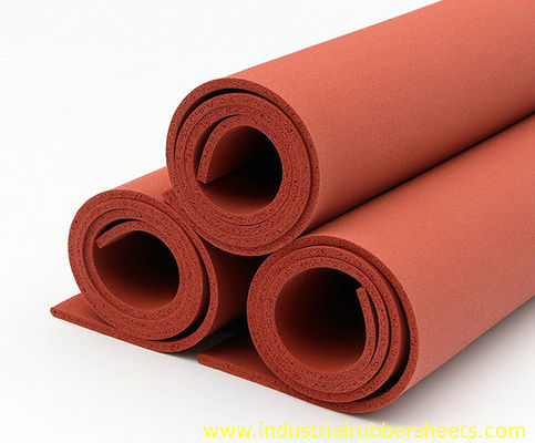 Close Cell 100psi 10-40 Shore A Silicone Foam Sheet and Silicone Sponge Sheet