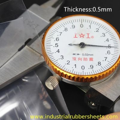 0.1-0.8mm High-Temperature Resistance Food Grade Silicone Rubber Sheet with Excellent Aging Resistance