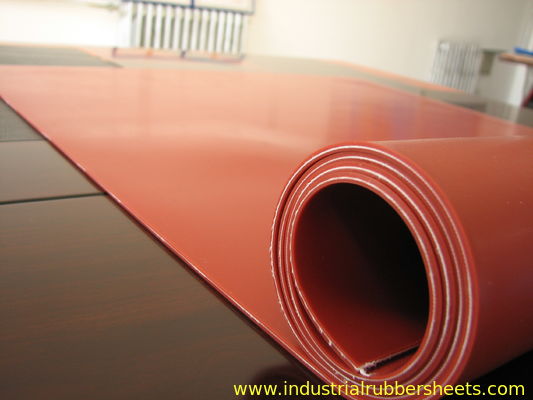 Красный 3 мм высокотемпературный силиконовый резиновый лист с отличной стойкостью к маслу