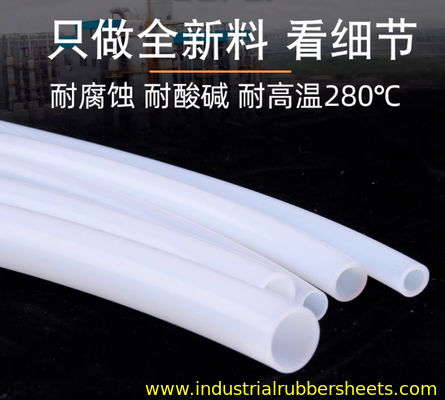 ID1mm x OD2mm x 100m White PTFE Hose with High Temperature Resistance and Excellent Corrosion Resistance for Industrial Applications